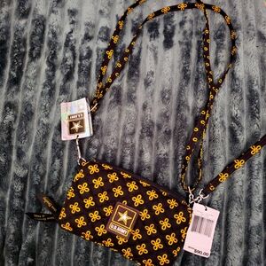 Vera Bradley NWT, Mini Concerto , Blk/Gold